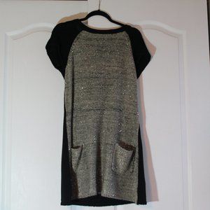 Short Sleeve Sweater Dress